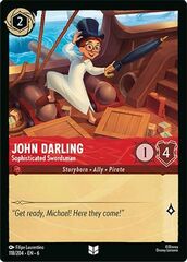 John Darling - Sophisticated Swordsman - 118/204 - Uncommon - Cold Foil