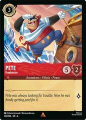 Pete - Freebooter - 122/204 - Rare