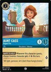 Aunt Cass, Biggest Fan (0138) - Cold Foil