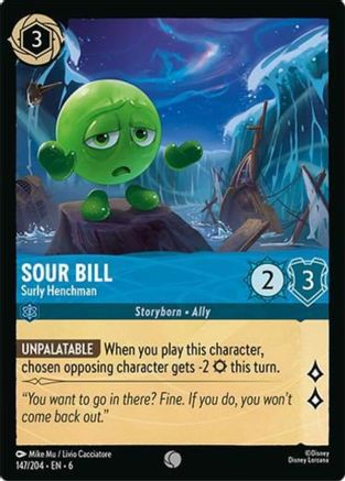 Sour Bill - Surly Henchman - 147/204 - Common