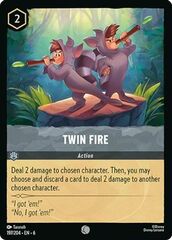 Twin Fire - 197/204 - Common - Cold Foil