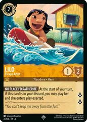 Lilo - Escape Artist - 2/204 - Super Rare - Cold Foil