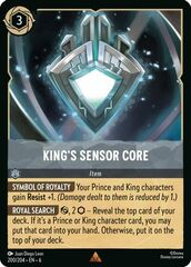 King's Sensor Core - 200/204 - Rare - Cold Foil