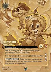 Chip 'n' Dale - Recovery Rangers - 205/204 - Enchanted - Holofoil