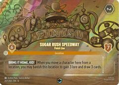 Sugar Rush Speedway, Finish Line (0207) (Enchanted) - Inkwash Foil