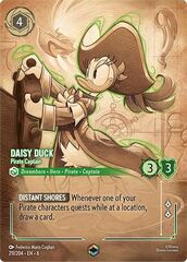 Daisy Duck - Pirate Captain - 211/204 - Enchanted - Holofoil