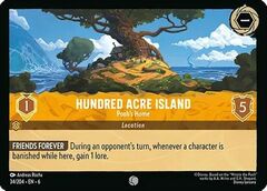 Hundred Acre Island - Pooh's Home - 34/204 - Common - Cold Foil