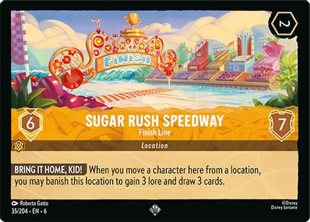 Sugar Rush Speedway - Finish Line - 35/204 - Super Rare