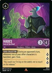 Hades - Lord of the Dead - 36/204 - Rare - Cold Foil