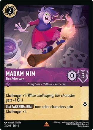 Madam Mim - Tiny Adversary - 37/204 - Rare