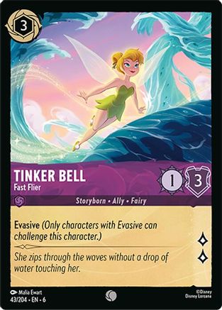 Tinker Bell - Fast Flier - 43/204 - Common