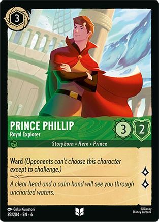 Prince Phillip - Royal Explorer - 83/204 - Uncommon