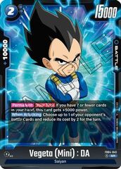 Vegeta (Mini) : DA - FB04-045 - SR - Holofoil