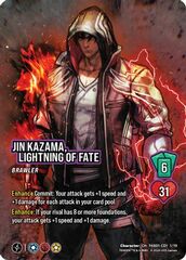 Jin Kazama, Lightning of Fate - TK801-CD1 1/19 - C - Holofoil