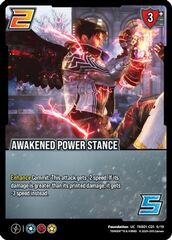 Awakened Power Stance - TK801-CD1 9/19 - U