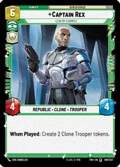 Captain Rex - Lead by Example - Foil