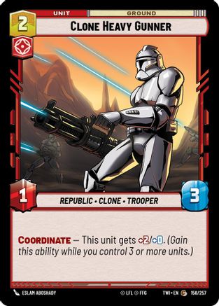 Clone Heavy Gunner - Foil