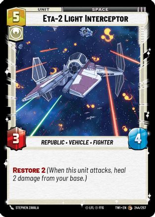 ETA-2 Light Interceptor - Foil