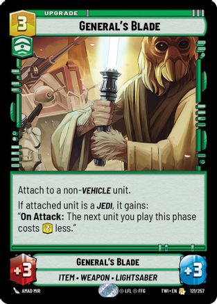 Generals Blade - Foil