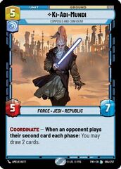 Ki-Adi-Mundi - Composed and Confident - Foil