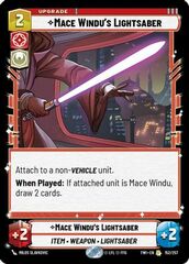 Mace Windu's Lightsaber - Foil