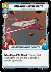 Obi-Wan's Aethersprite - This is Why I Hate Flying - Foil