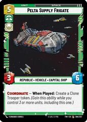 Pelta Supply Frigate - Foil