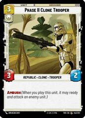 Phase II Clone Trooper - Foil