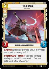 Plo Koon - Koh-to-yah! - Foil