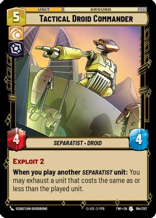 Tactical Droid Commander - Foil