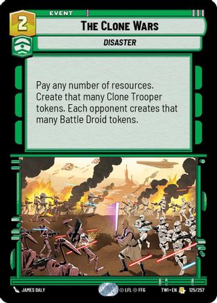 The Clone Wars - Foil