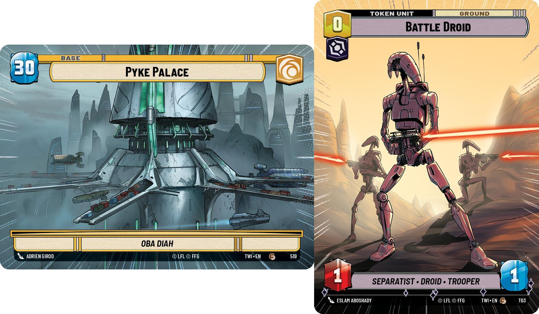 Pyke Palace // Battle Droid - Hyperspace