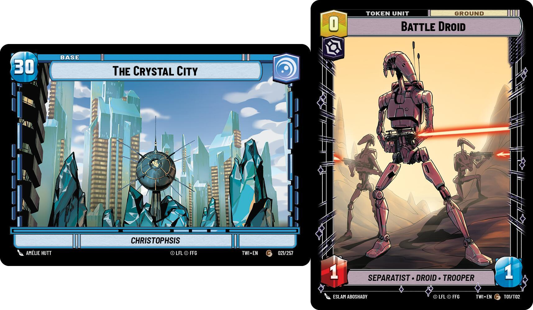 The Crystal City // Battle Droid