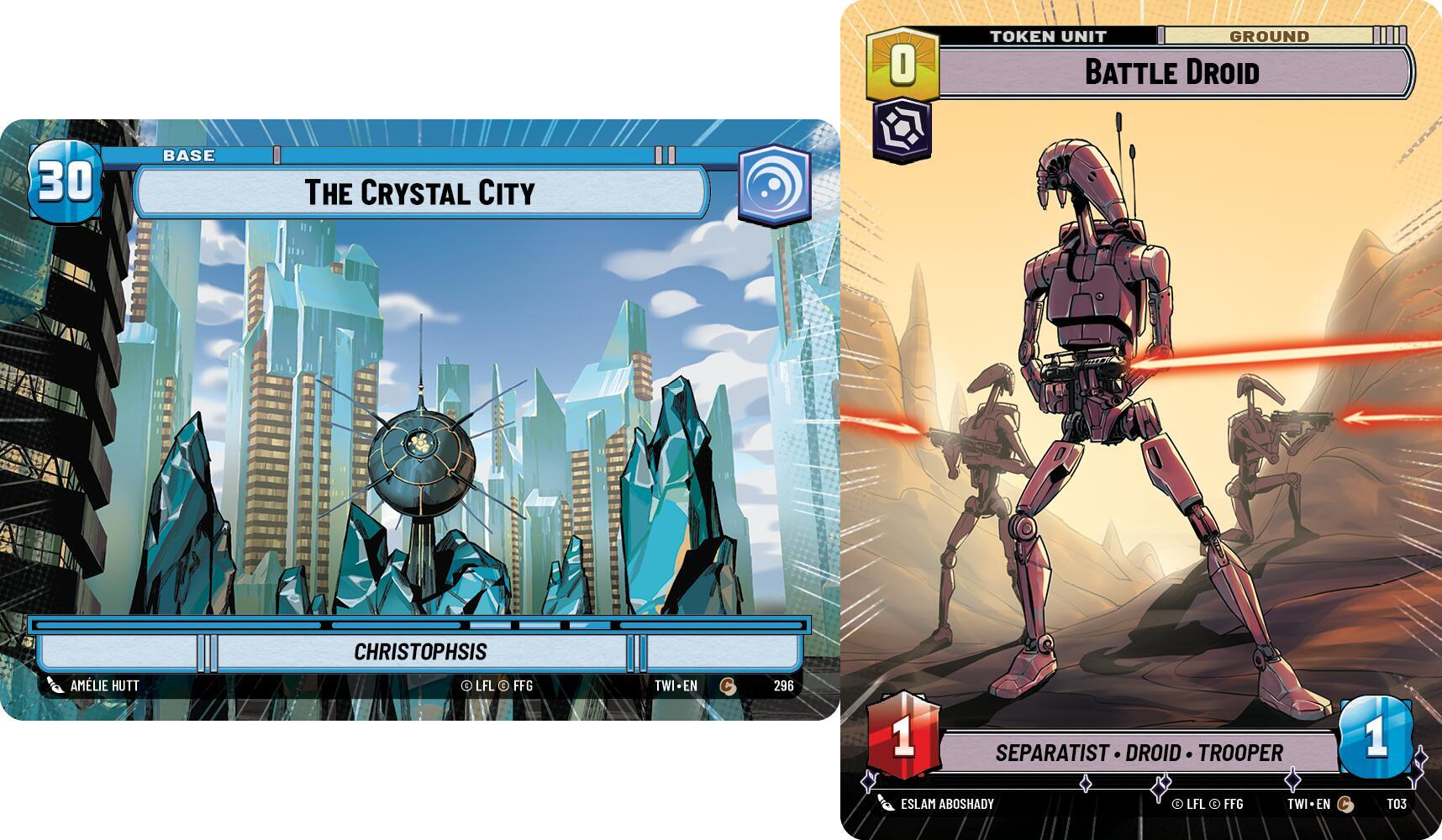 The Crystal City // Battle Droid - Hyperspace