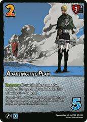 Adapting the Plan - 30/186 - U