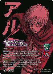 Armin Arlert, Brilliant Mind - 1/186 - C - Holofoil