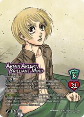 Armin Arlert, Brilliant Mind (Alternate Art) - 1/186 - C - Holofoil