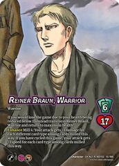 Reiner Braun, Warrior // Reiner, Armored Titan Advancing (Alternate Art) - 13a/186 - C - Holofoil