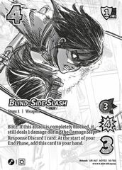 Blind-Side Slash (Alternate Art) - 18/186 - U - Holofoil