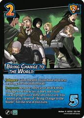 Bring Change to the World - 120/186 - R - Holofoil