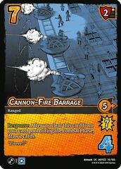 Cannon-Fire Barrage - 19/186 - U