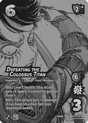 Defeating the Colossus Titan (Alternate Art) - 98/186 - S - Holofoil