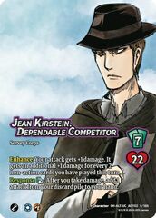 Jean Kirstein, Dependable Competitor (Alternate Art) - 9/186 - C - Holofoil
