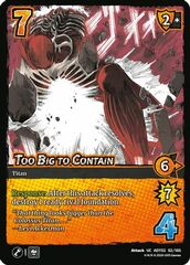 Too Big to Contain - 82/186 - U