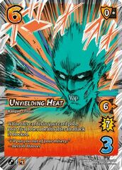 Unyielding Heat - 107/186 - U - Holofoil