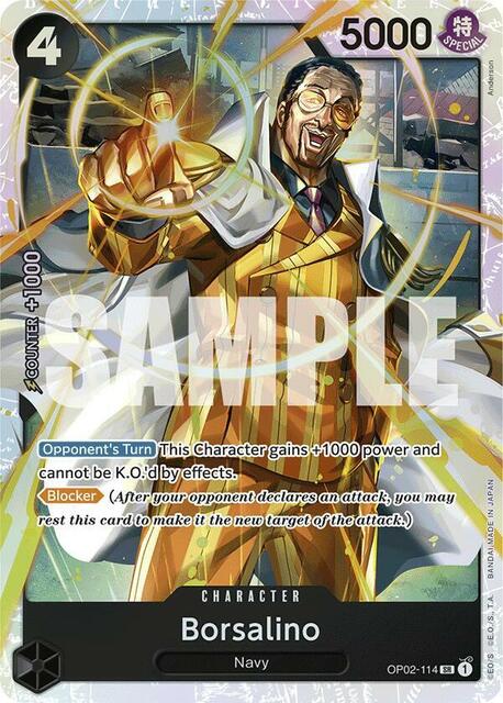 Borsalino (Reprint) - OP02-114 - SR - Foil
