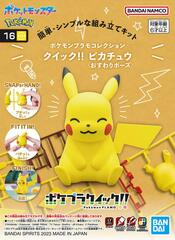 Quick Model Kit 16 Pokemon Pikachu (Sitting)