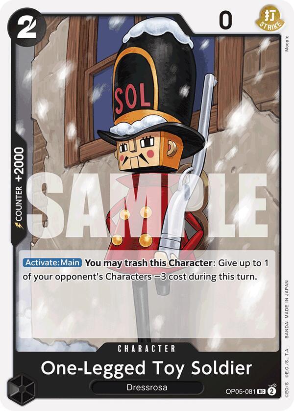 One-Legged Toy Soldier (Reprint) - OP05-081 - UC