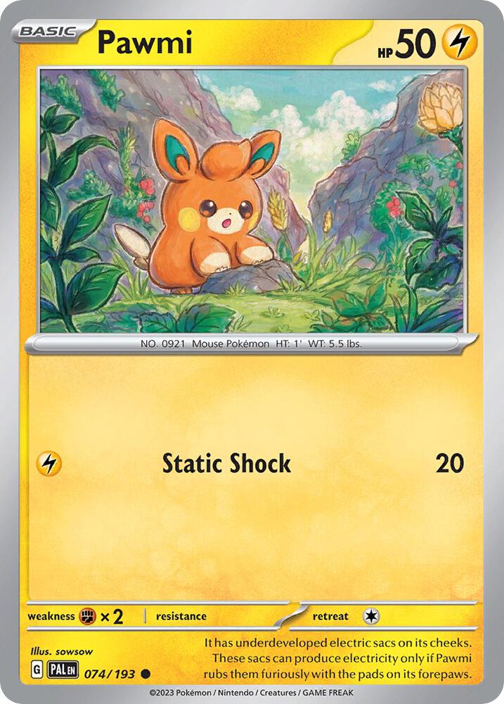 Pawmi - 074/193 - Cosmos Holo