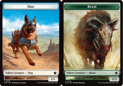 Dog // Beast (0032) Double-Sided Token